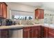 A kitchen with stainless steel appliances and a double sink at 1912 Parkchester Dr, Las Vegas, NV 89108