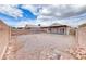 Spacious backyard features a covered patio and is enclosed by a brick wall, offering privacy at 2029 Rose Coral Ave, Las Vegas, NV 89106