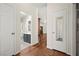 Hallway with doorways leading to a bathroom and other rooms at 274 Aztec Ln, Henderson, NV 89015