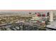 City view showcasing Las Vegas strip from glass-enclosed balcony with street views at 4381 W Flamingo Rd # 3002, Las Vegas, NV 89103