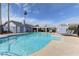 Sparkling community pool and lounging area offers a refreshing escape on a sunny day at 5345 Silvermist Ct # 203, Las Vegas, NV 89122