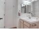 Bathroom featuring a single sink vanity at 5784 Dew Mist Ln, Las Vegas, NV 89110