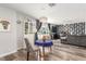 Bright living room with dining table and stylish decor for comfortable living at 813 Bonita Ave, Las Vegas, NV 89104