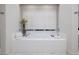 Modern soaking tub with a picture window provides an abundance of natural light at , Henderson, NV 89011