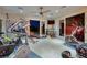 Home exercise room with state-of-the-art equipment and natural light, leading to outdoor space at , Henderson, NV 89011