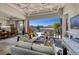Inviting living space with seamless indoor/outdoor transition and picturesque lake views at , Henderson, NV 89011