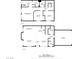 Floor plan of the home with room dimensions and total square footage at 1156 Harts Bluff Pl # 3, Henderson, NV 89002