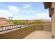 Spacious balcony offering panoramic views of the landscape and surrounding neighborhood at 14 Camino Barcelona Pl, Henderson, NV 89011