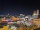 Breathtaking city view at night, showcasing bright lights and vibrant cityscape at 150 Las Vegas Blvd # 1014, Las Vegas, NV 89101