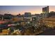 Cityscape view with vibrant lights and skyline during sunset at 150 Las Vegas Blvd # 1014, Las Vegas, NV 89101