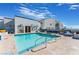 Sparkling pool with a sundeck and lounge seating, perfect for relaxing and enjoying the Las Vegas sunshine at 150 Las Vegas Blvd # 1014, Las Vegas, NV 89101