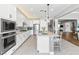 Well-appointed kitchen with center island and open floor plan at 160 Stone Mesa Ct, Henderson, NV 89011