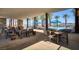 Outdoor patio with comfortable seating, perfect for entertaining at 160 Stone Mesa Ct, Henderson, NV 89011