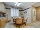 Cozy breakfast nook with shuttered windows and elegant decor perfect for casual dining at 1700 Wellington Springs Ave, Henderson, NV 89052