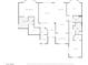 Detailed floor plan showcasing the layout with primary bedroom, living room, and kitchen areas at 1700 Wellington Springs Ave, Henderson, NV 89052