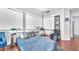 Bright bedroom with natural light, a comfortable bed, and modern decor at 200 W Sahara Ave # 801, Las Vegas, NV 89102