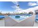 Rooftop pool with views of the Stratosphere at 200 W Sahara Ave # 801, Las Vegas, NV 89102