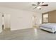 Bright primary bedroom featuring ensuite bath access and ample natural light at 2150 Grant Union Ct, Laughlin, NV 89029