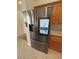 Stainless steel Samsung refrigerator with Gathering Hub touchscreen at 2300 S Washoe Ave, Pahrump, NV 89048