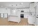 Modern kitchen with a center island, pendant lighting, and stainless steel appliances at 2521 Richfield Blvd, Las Vegas, NV 89102