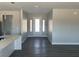 The entryway is complemented by the open-concept floor plan, modern lighting, and luxury vinyl flooring at 2530 S Tecumseh Ave, Pahrump, NV 89048