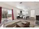 Bright bedroom with a private balcony, offering peaceful views and plenty of natural light for a serene retreat at 2743 Carolina Blue Ave, Henderson, NV 89052