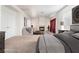 Calm primary bedroom with a cozy fireplace and serene decor, perfect for unwinding after a long day at 2743 Carolina Blue Ave, Henderson, NV 89052