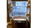 View into the open, illuminated interior of a modern, stainless steel refrigerator at 2844 Alenga St, Henderson, NV 89044