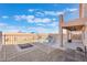 Fully fenced backyard, pool, fire pit and covered porch, great for entertaining at 304 Jolly January Ave, Las Vegas, NV 89183