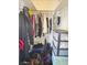 Walk-in closet with shelving, clothes, and storage at 3550 Bay Sands Dr # 3056, Laughlin, NV 89029