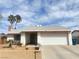 Charming single-story home featuring a two-car garage and low-maintenance front yard at 4194 Greenpoint St, Las Vegas, NV 89147
