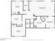 A detailed floor plan highlighting bedrooms, bathrooms and primary bedroom layout at 525 Sunnys Halo Ct, Henderson, NV 89015