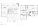 Detailed floor plan showcasing the layout, dimensions, and room names of the entire home at 525 Sunnys Halo Ct, Henderson, NV 89015