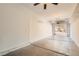 Spacious two-car garage with ample storage space and an automatic door opener at 10800 Amber Ridge Dr # 103, Las Vegas, NV 89144