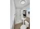 Bathroom featuring a standing shower, vanity sink and tile flooring at 1200 Cunningham Dr, Las Vegas, NV 89106