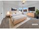 Stylish main bedroom with ample natural light, featuring modern furniture and a serene atmosphere at 1200 Cunningham Dr, Las Vegas, NV 89106