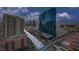 Dramatic Las Vegas cityscape view featuring the iconic skyline at dusk with city lights at 125 E Harmon Ave # 2205, Las Vegas, NV 89109