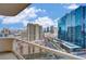 Breathtaking city view from the balcony, showcasing the vibrant cityscape and modern architecture at 125 E Harmon Ave # 2205, Las Vegas, NV 89109