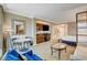 This luxurious condo boasts open living spaces, a kitchen area, and a large living space at 125 E Harmon Ave # 2205, Las Vegas, NV 89109
