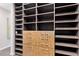 Custom closet with drawers and shelving providing ample storage space at 4135 N Durango Dr, Las Vegas, NV 89129