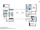 Detailed floor plan showcasing the layout of this spacious home with its various rooms and dimensions at 4135 N Durango Dr, Las Vegas, NV 89129