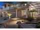 Stately two-story home with manicured landscaping and elegant entrance at 4339 Grey Spencer Dr, Las Vegas, NV 89141