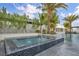 Inviting backyard hot tub with lovely tile work, surrounded by mature landscaping at 4345 N Dapple Gray Rd, Las Vegas, NV 89129