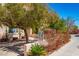 Close-up of house number with foliage and landscaping at 5014 Thunder River Cir, Las Vegas, NV 89148
