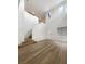 Spacious living room with high ceilings and wood floors at 6228 Grace Mountain St, Las Vegas, NV 89115