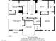 Detailed floor plan showcasing the layout of the second floor, including the primary bedroom, bonus room, and balcony at 7609 Trimming Ct, Las Vegas, NV 89149