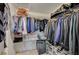 A well-organized walk-in closet provides ample space for storing clothing and accessories at 8093 Luna Sera Ave, Las Vegas, NV 89178