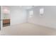 Bedroom showcasing the recessed lighting, plantation shutters, and entry to the bathroom at 8979 Rolling Pietra St, Las Vegas, NV 89166