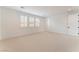 Bright bedroom with carpet and plantation shutters, offering a serene and private retreat at 8979 Rolling Pietra St, Las Vegas, NV 89166