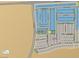 Detailed community map showing lot locations, street names and neighborhood amenities at 8979 Rolling Pietra St, Las Vegas, NV 89166